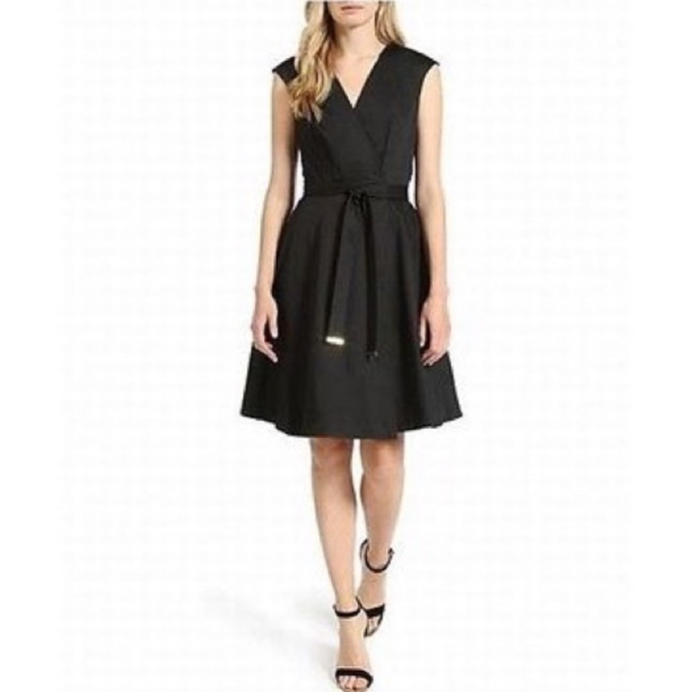 Ted Baker Black Wrap Dress